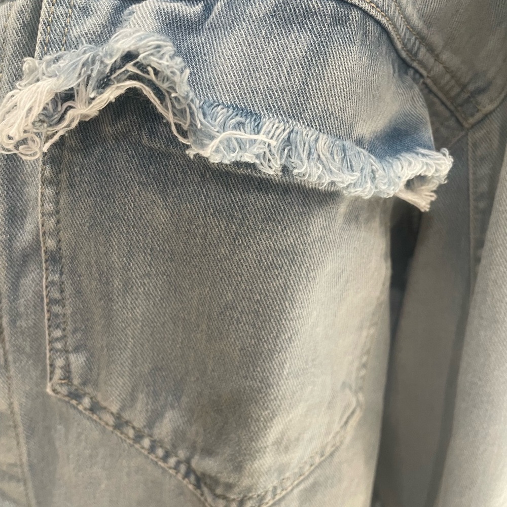 Jean Shacket. Drop Shpulder and oversized. - Picture 3 of 4